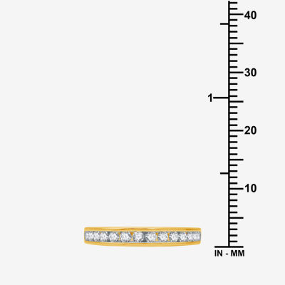 1 CT. T.W. Natural Diamond Round Solitaire Bridal Set in 10K Gold