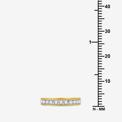 1 CT. T.W. Lab-Grown Diamond Wedding Band in 10K or 14K Gold