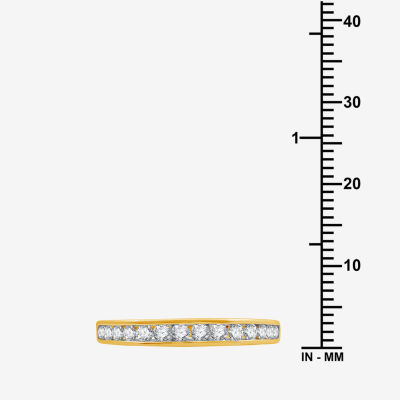 1/2 CT. T.W. Lab-Grown Diamond Wedding Band in 10K or 14K Gold