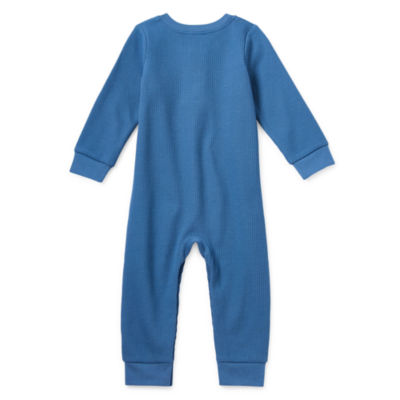 Okie Dokie Baby Boys Long Sleeve Jumpsuit