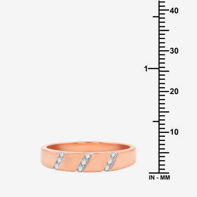 I Said Yes (H-I / I1) 1/ CT. T.W. Lab Grown White Diamond Sterling Silver or 14K Gold Over Wedding Band