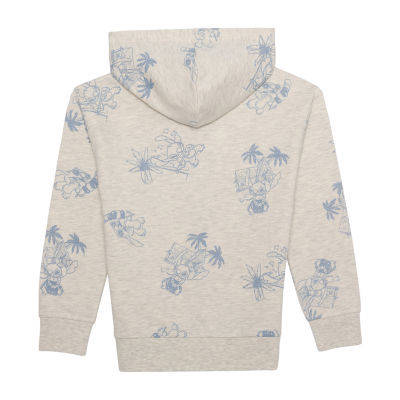 Disney Collection Little & Big Boys Lilo Stitch Fleece Zipper Hoodie