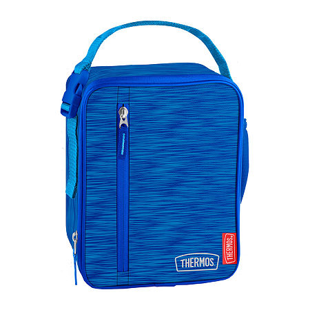 Thermos Upright W Flex-A-Guard Liner Lunch Bag, One Size, Blue