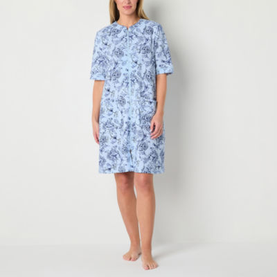 Adonna Womens Short Sleeve Long Length Robe