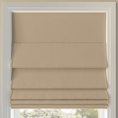 Sun Zero Morin Cordless 100% Blackout Roman Shade