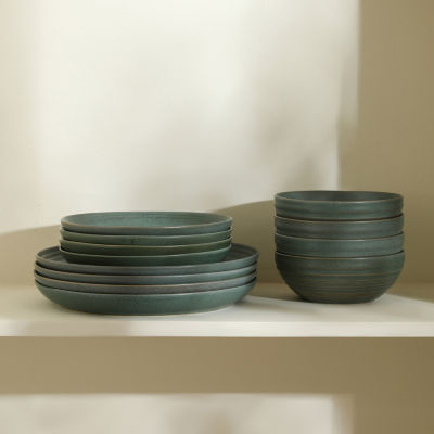 Stone + Lain Elio 4-pc. Stoneware Dinner Plate