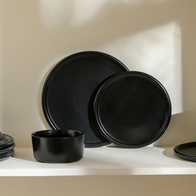 Stone + Lain Eden 4-pc. Stoneware Salad Plate