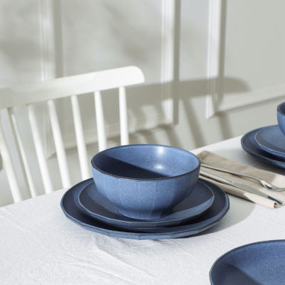 Stone + Lain Rio 12-pc. Stoneware Dinnerware Set