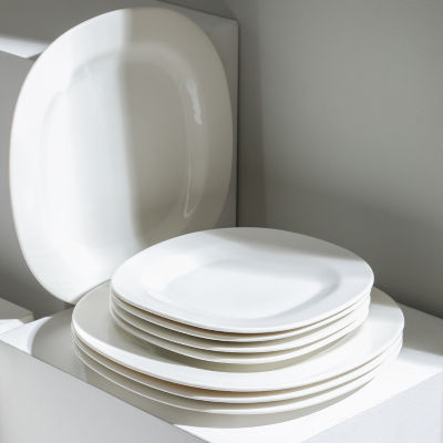 Stone + Lain Quadro 4-pc. Porcelain Dinner Plate