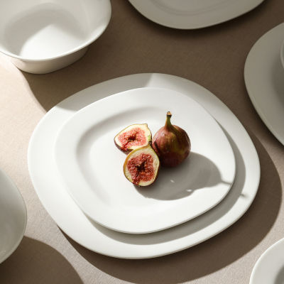 Stone + Lain Quadro 4-pc. Porcelain Dinner Plate