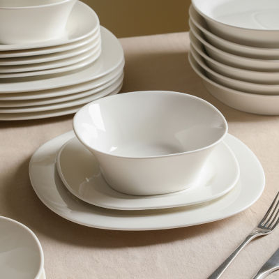 Stone + Lain Quadro 4-pc. Porcelain Dinner Plate