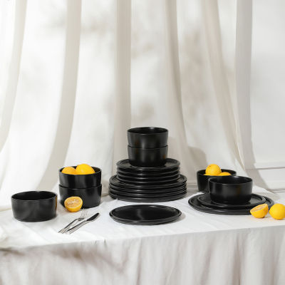 Stone + Lain Eden 4-pc. Stoneware Dinnerware Set