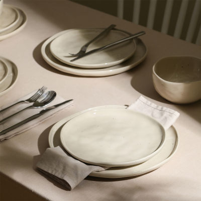 Stone + Lain Mirella 24-pc. Stoneware Dinnerware Set