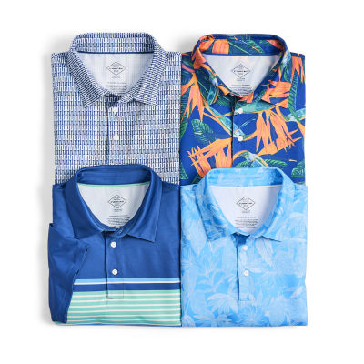 St. John's Bay Performance Mens Classic Fit Short Sleeve Polo Shirt