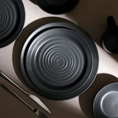 Stone + Lain Orbit 4-pc. Stoneware Dinnerware Set