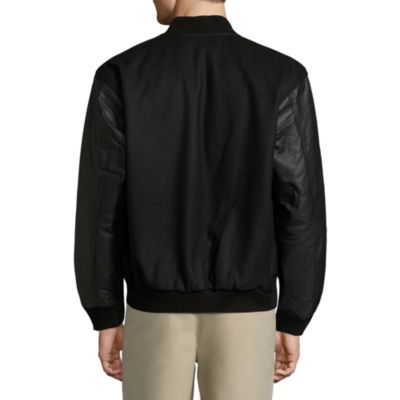 Vintage Leather Classic Varsity Jacket Big Brazos Mall