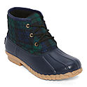 St. John's Bay Women's Denton Flat Heel Rain Boots (Size 6-11, 3 Colors)