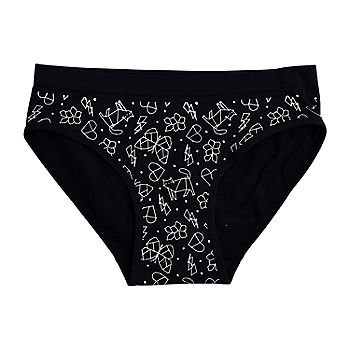 Maidenform Big Girls Hipster Panty, Color: Blk Constellation - JCPenney