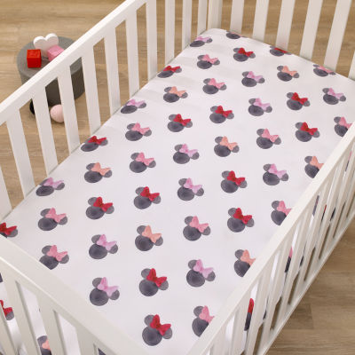 Disney Collection Minnie Mouse Crib Sheet