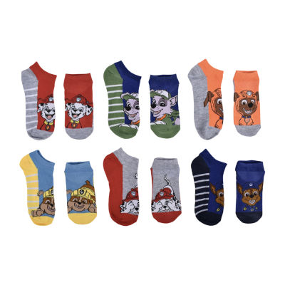 Little Boys 6 Pair Mickey Mouse Multi-Pack No Show Socks, Color: Navy -  JCPenney