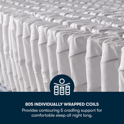 Serta® Classic Firm Mattress Only, Color White Blue JCPenney