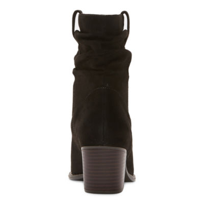 a.n.a Womens Delia Stacked Heel Slouch Boots