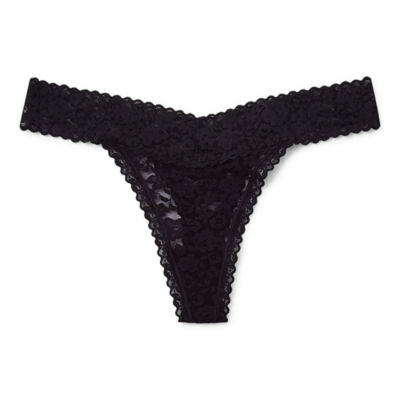 Ambrielle Everyday Lace Thong Panty