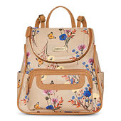 MultiSac Multiple Compartment Women's Adele Backpack Floral New With Tag