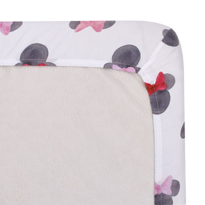 Disney Collection Minnie Mouse Crib Sheet