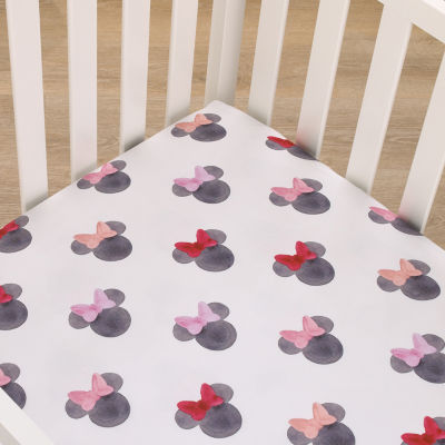 Disney Collection Minnie Mouse Crib Sheet