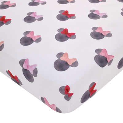 Disney Collection Minnie Mouse Crib Sheet