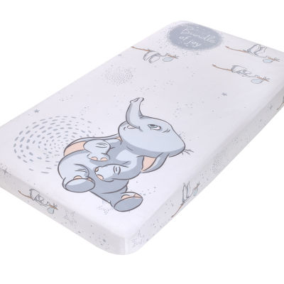 Disney Collection Dumbo Crib Sheet, Color Blue JCPenney