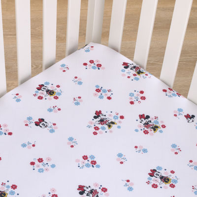 Disney Collection Minnie Mouse Crib Sheet