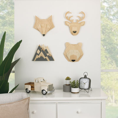 Nojo Deer Wood Wall Art