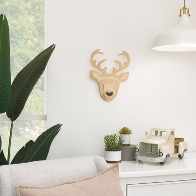 Nojo Deer Wood Wall Art