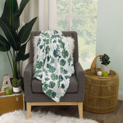 Nojo Tropical Fleece Baby Blanket