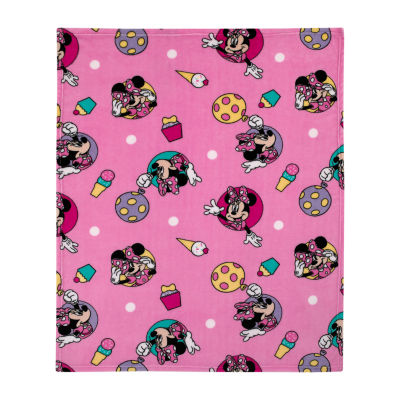 Pink minnie mouse blanket hot sale