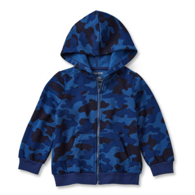 Okie Dokie Toddler & Little Boys Fleece Fleece Zipper Hoodie