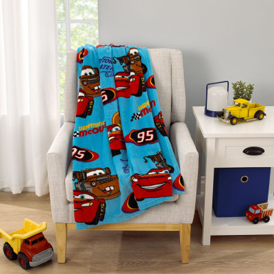 Disney Collection Cars Baby Blanket, Color: Red JCPenney