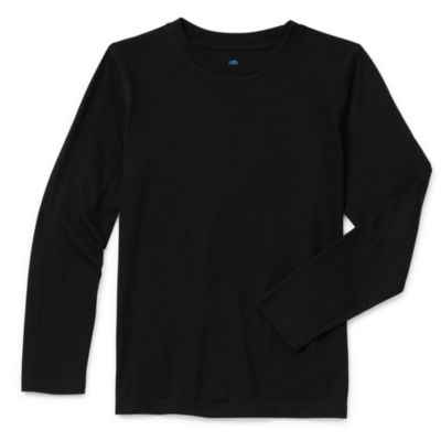 Thereabouts Little & Big Boys Crew Neck Long Sleeve T-Shirt