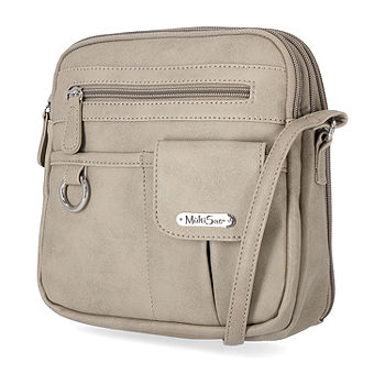 Nine West Brown Crossbody Bag Purse Small Adjustable Strap Inside Zipper  Pocket