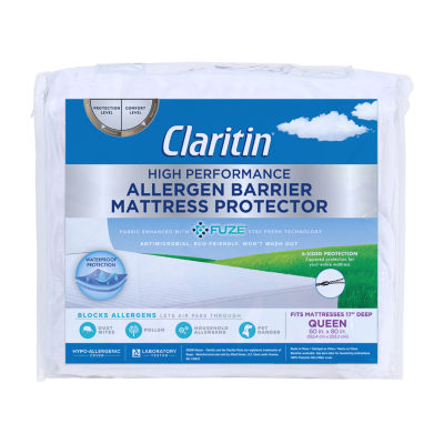 Claritin High Performance Allergen Barrier Mattress Protector