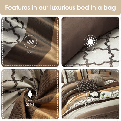 Stratford Park Mirza 8-pc. Complete Bedding Set