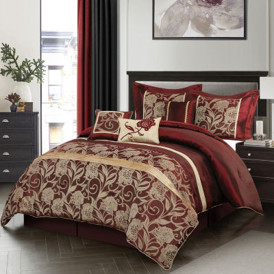 Stratford Park Katelin 7-pc. Floral Lightweight Comforter Set