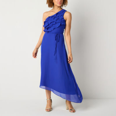 Danny & Nicole Sleeveless Midi Fit + Flare Dress