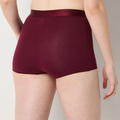 Arizona Organic Cotton Juniors Boyshort Panty 358569