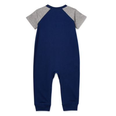 Okie Dokie Baby Boys Short Sleeve Jumpsuit