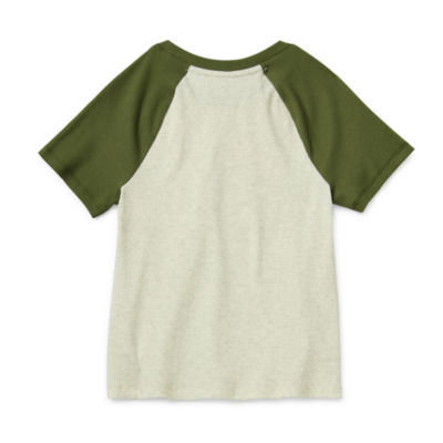 Thereabouts Little & Big Girls Round Neck Short Sleeve Graphic T-Shirt