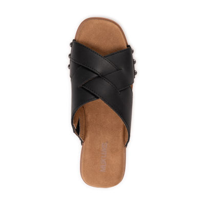 Muk Luks Womens Cadence Wedge Sandals