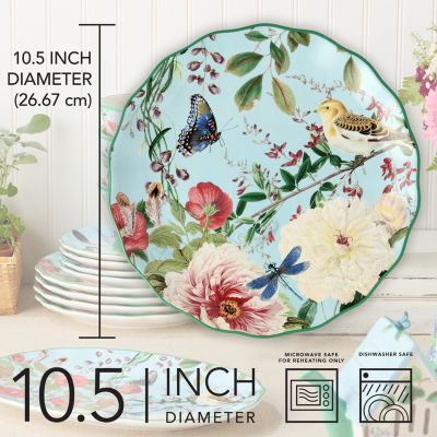 Certified International Flora 4-pc. Ceramic Dinner Plate